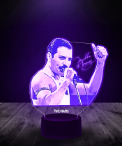 Lampka LED 3D Freddie Mercury - 2