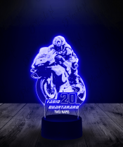 Lampka LED 3D Plexido Motogp Fabio Quartararo - 2