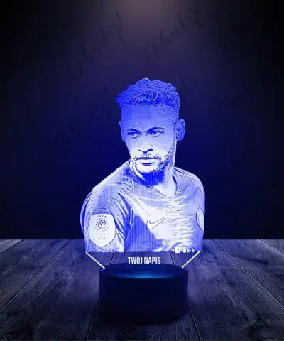 Lampka LED 3D Plexido Neymar