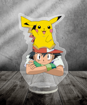 Kolekcjonerska Figurka Pokemon Pikachu i Ash - 2