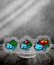 Kolekcjonerska Figurka Pokemon Bulbasaur Ewolucja