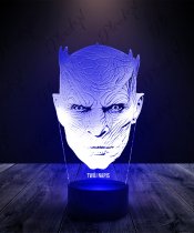 Lampka LED 3D Plexido Gra o Tron Nocny Król