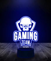 Lampka LED 3D Plexido dla Gracza Gaming Team