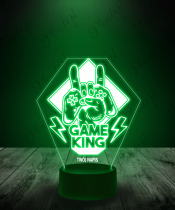 Lampka LED 3D Plexido dla Gracza Game King