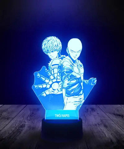 Lampka LED 3D Plexido One-Punch Man Genos