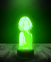 Lampka LED 3D Plexido Naruto Sakura - 3