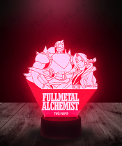 Lampka LED 3D Plexido Fullmetal Alchemist - 1