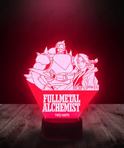 Lampka LED 3D Plexido Fullmetal Alchemist - 1