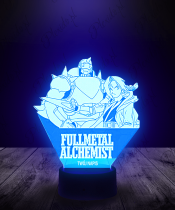 Lampka LED 3D Plexido Fullmetal Alchemist - 2