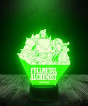 Lampka LED 3D Plexido Fullmetal Alchemist - 3