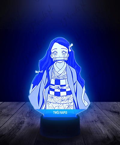 Lampka LED 3D Plexido Demon Slayer Nezuko