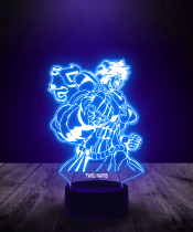 Lampka LED 3D Plexido Jojo's Bizzare Adventure Postać