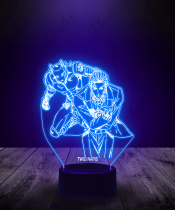 Lampka LED 3D Plexido Jojo's Bizzare Adventure Postacie
