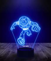 Lampka LED 3D Plexido Toy Story Buzz Astral