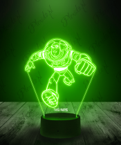 Lampka LED 3D Plexido Toy Story Buzz Astral