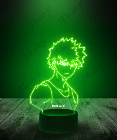 Lampka LED 3D Plexido Bakugo Katsuki My Hero Academia