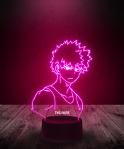 Lampka LED 3D Plexido Bakugo Katsuki My Hero Academia