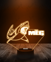 Lampka LED 3D Plexido Film The Meg Rekin - 2