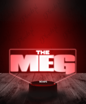 Lampka LED 3D Plexido The Meg Megalodon
