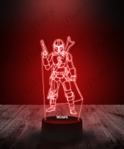 Lampka LED 3D Plexido Mandalorian Postać - 2