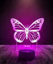 Lampka LED 3D Plexido Motyl
