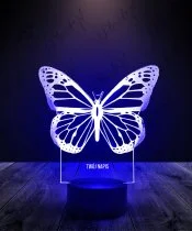 Lampka LED 3D Plexido Motyl