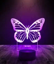 Lampka LED 3D Plexido Motyl