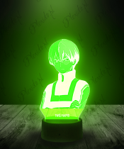 Lampka LED 3D Plexido Todoroki Shoto My Hero Academia - 2