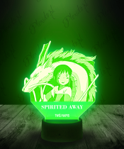 Lampka LED 3D Plexido Spirited Away