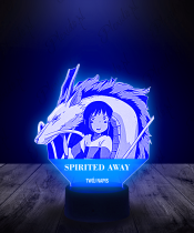 Lampka LED 3D Plexido Spirited Away