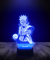 Lampka LED 3D Plexido Naruto Minato