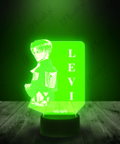 Lampka LED 3D Plexido Attack on Titan Levi