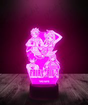 Lampka LED 3D Plexido Fairy Tail Postacie - 2