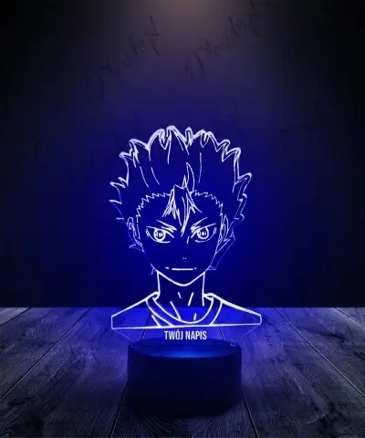 Lampka LED 3D Plexido Haikyuu Shoyo