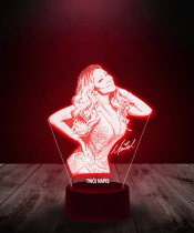 Lampka LED 3D Piosenkarka Mariah Carey - 2