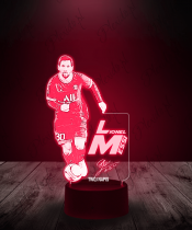 Lampka LED 3D Plexido Lionel Messi PSG