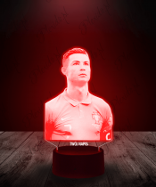 Lampka LED 3D Plexido Cristiano Ronaldo Reprezentacja