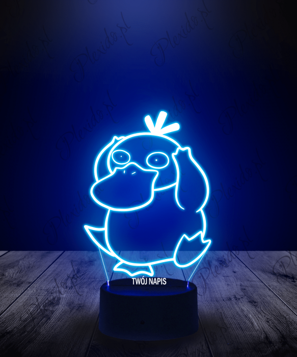 Lampka LED 3D Plexido Pokemon Psyduck