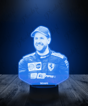 Lampka LED 3D Plexido Sebastian Vettel F1 - 1