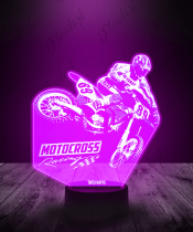 Lampka LED 3D Plexido Racing Motocross - 2