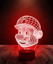 Lampka LED 3D Plexido Super Mario