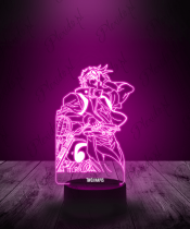 Lampka LED 3D Plexido Jojo Bizarre Adventure - 2