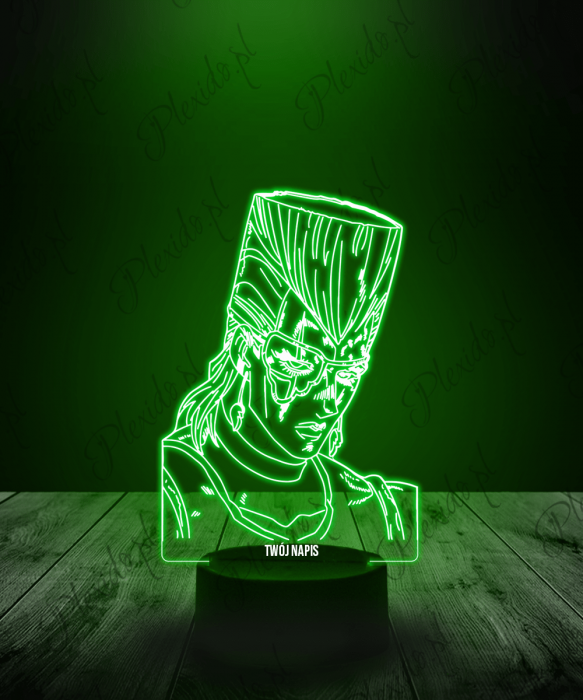 Lampka LED 3D Plexido Jojo Bizarre Adventure Postać - 4