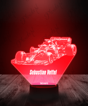 Lampka LED 3D Plexido Sebastian Vettel F1 - 2