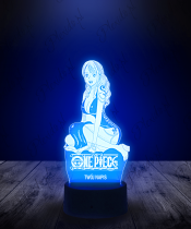 Lampka LED 3D Plexido One Piece Nami Anime - 2