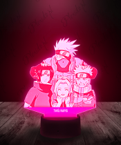 Lampka LED 3D Plexido Naruto Postaci - 2