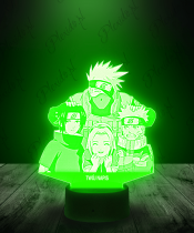 Lampka LED 3D Plexido Naruto Postaci