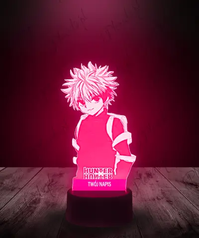 Lampka LED 3D Plexido Killua Hunter x Hunter