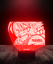 Lampka LED 3D Plexido Fairy Tail Natsu