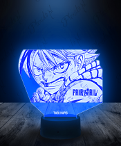 Lampka LED 3D Plexido Fairy Tail Natsu - 2